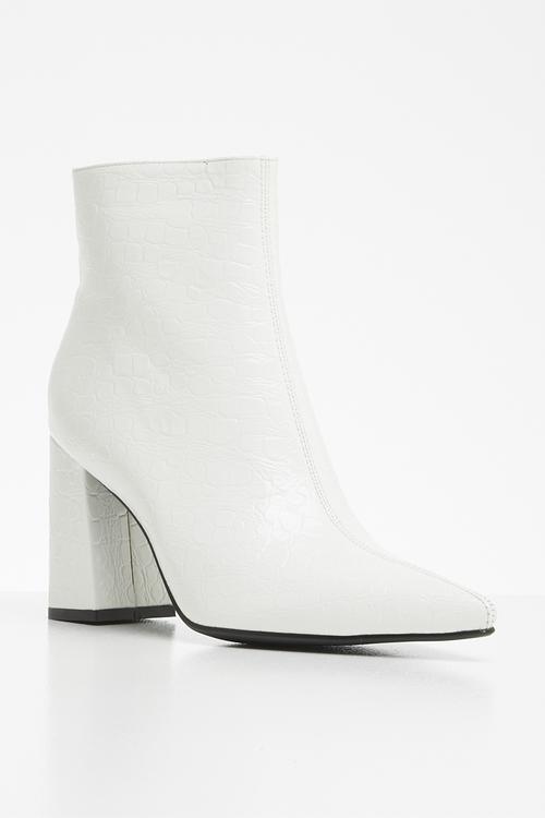 Hollie ankle boot - white 
