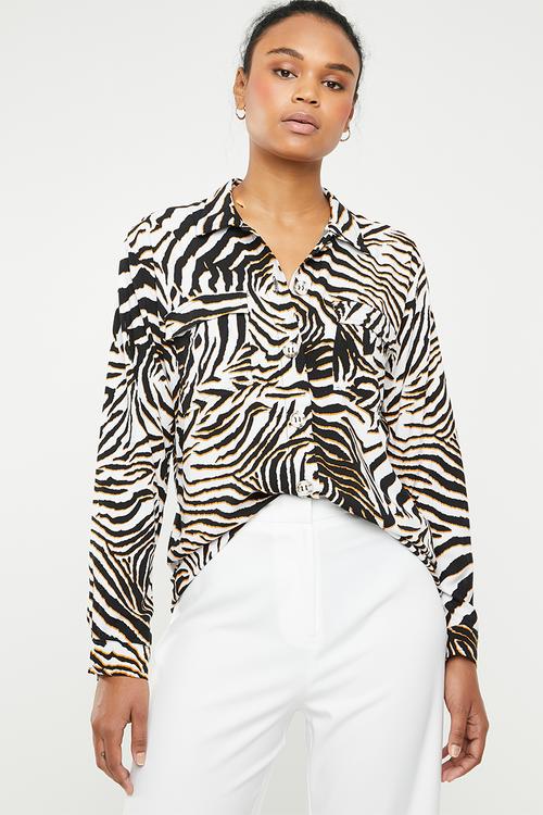 Boxy shirt - Zebra