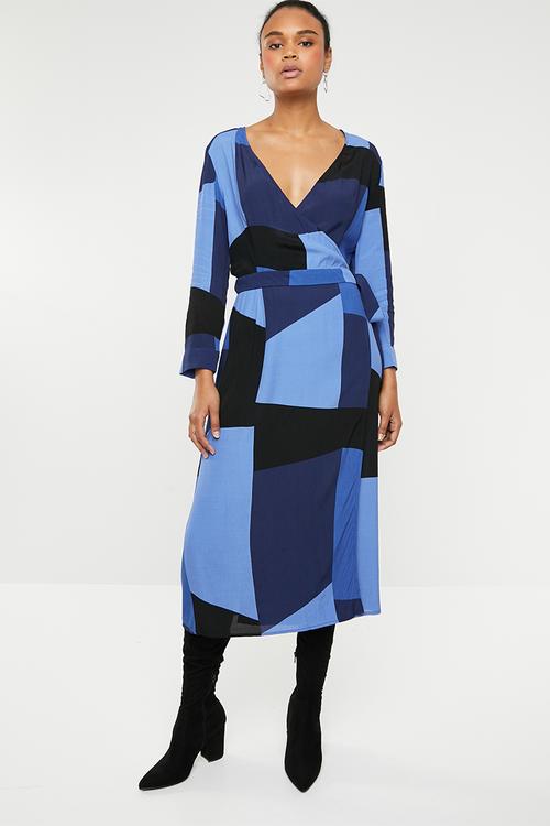 Molly wrap dress - blueprint