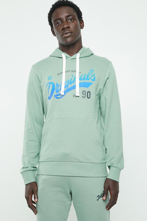 Summertime sweat hoodie - green