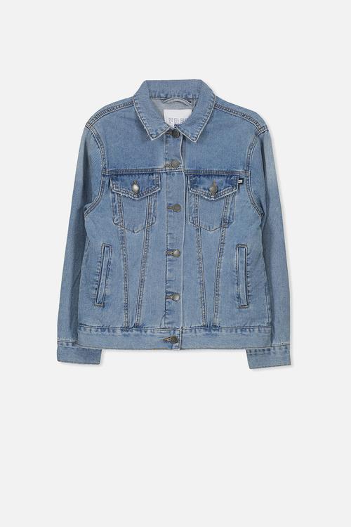 Equal denim jacket - blue