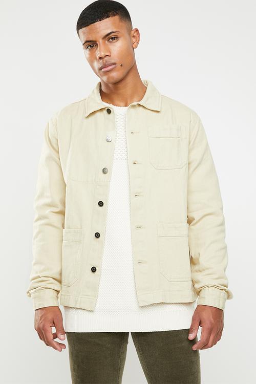 Overdyed worker jacket - nuetral