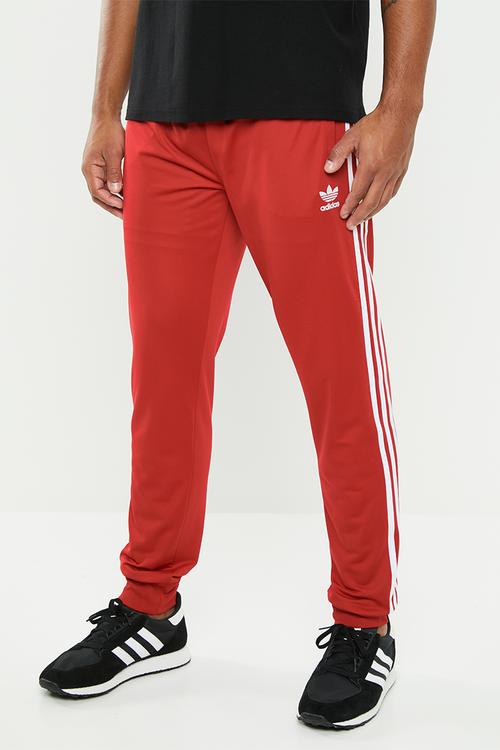 SST track pants - red & white