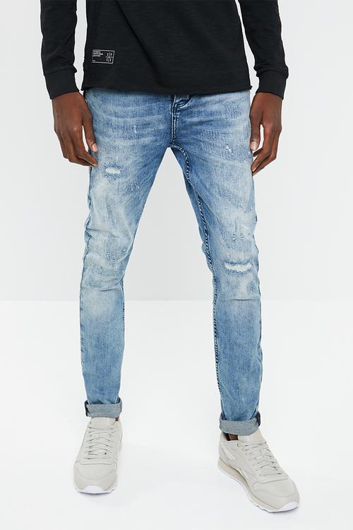 Feather jeans - blue