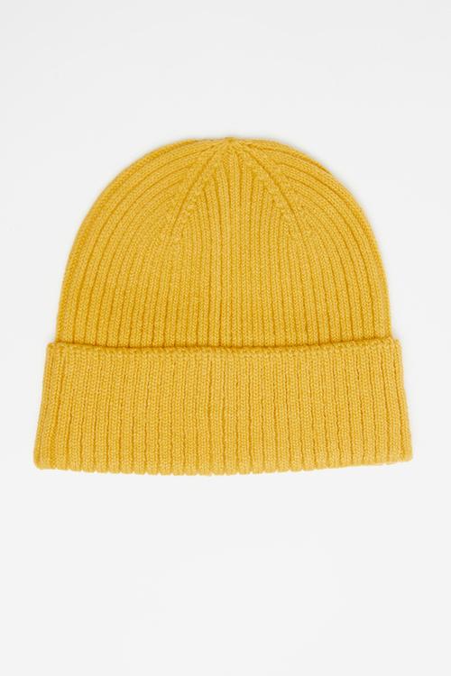 Fisherman beanie - yellow
