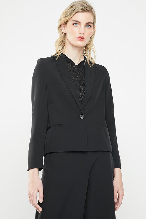 Misa short blazer - black