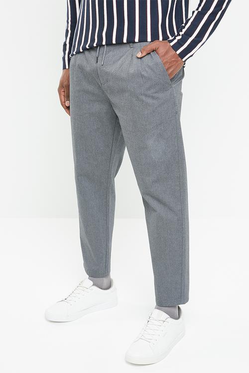 Leo pant cropped gd 2433 - grey