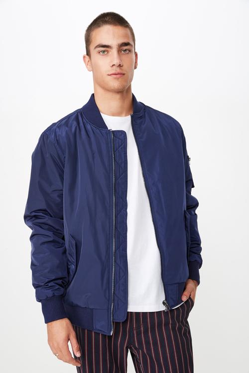 Airforce bomber jacket - navy