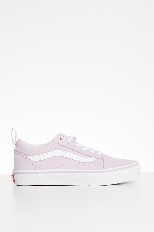 Old skool elastic lace sneaker - pale purple