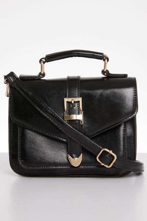 Top handle slingbag - black 