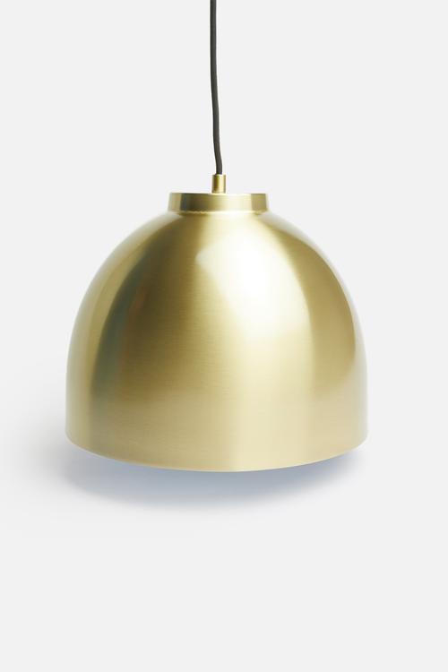 Dome pendant - brass
