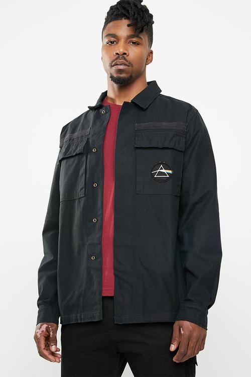Collaboration military shirt - black