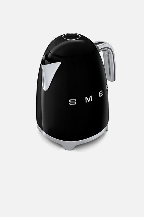 Retro 1.7l kettle - black