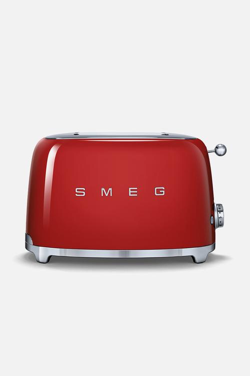 Retro 950w 2 slice toaster - red