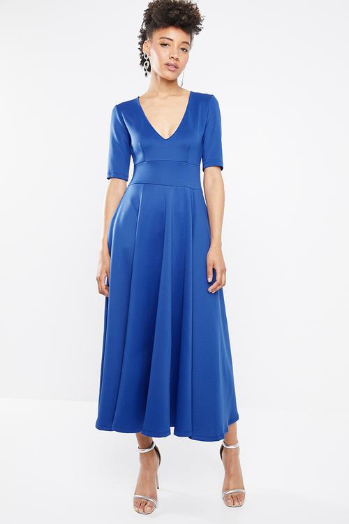 Volume fit and flare maxi - blue
