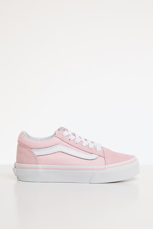 Kids vans UY old skool - chalk pink & white 