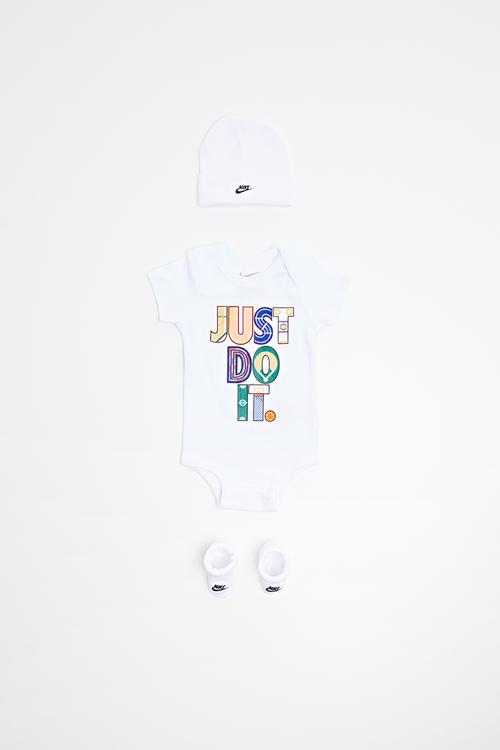 3 Piece infant set - white