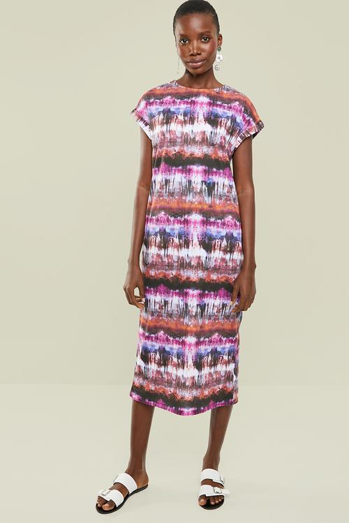 T-shirt dress - tie dye