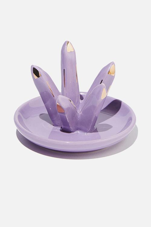Novelty trinket tray - purple