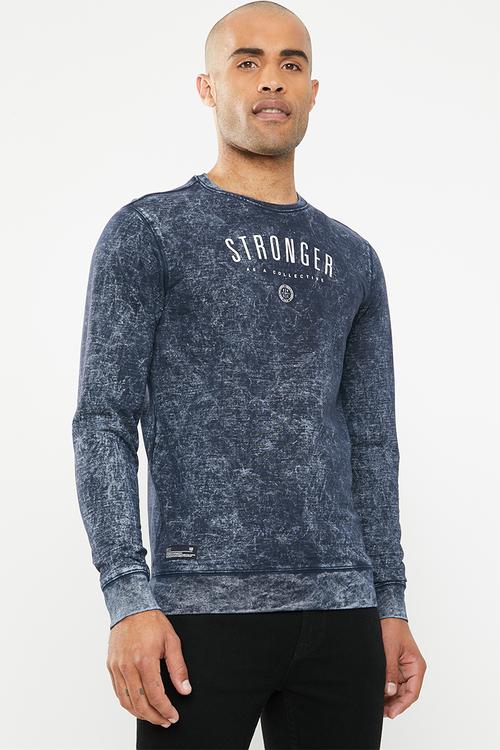 Stack sweatshirt - navy