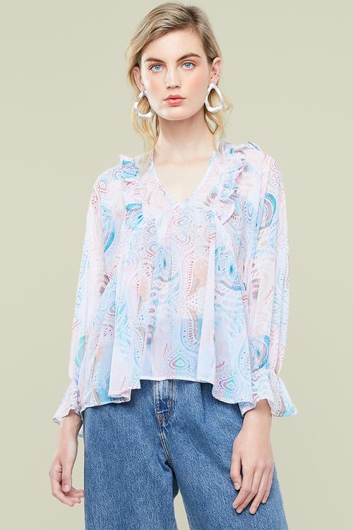 Feminine blouse - multi