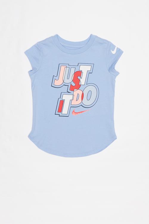 Nkg jumble jdi scoop short sleeve tee - blue
