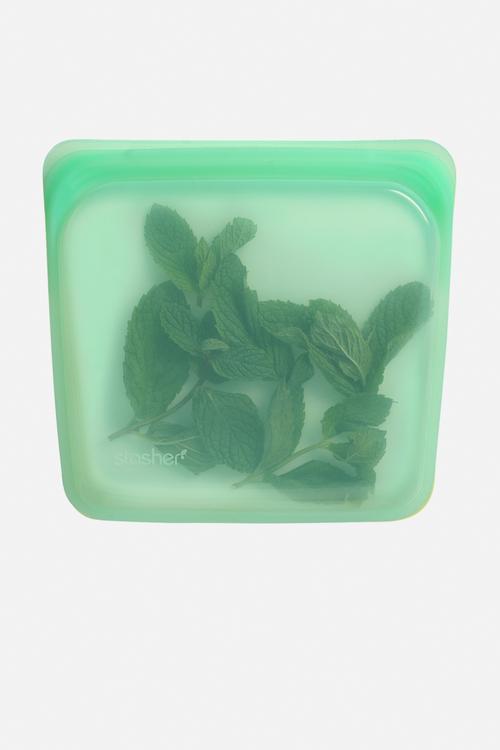 Reusable silicone bag - mint