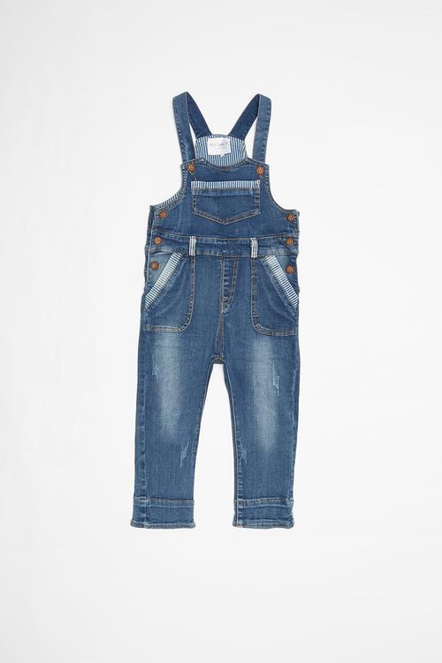 Denim dungaree - blue