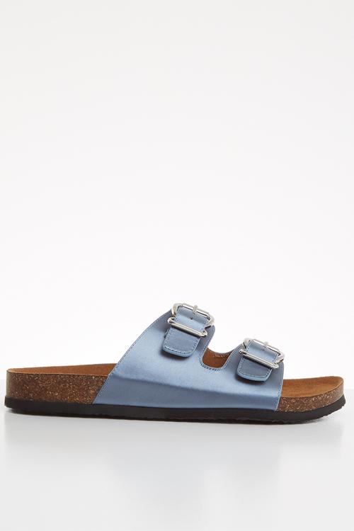 Mathilda stud slip on - blue