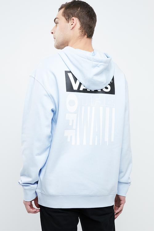 Vans retro tall type hoodie - blue 