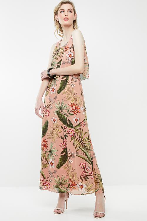 Maya maxi dress - multi