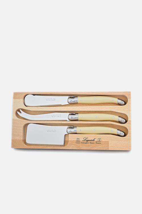 3pce cheese set - ivory