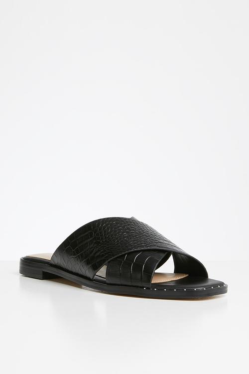 Celararith leather sandal - black multi