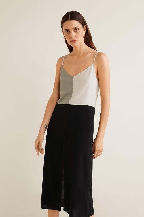 Colour block dress - multi