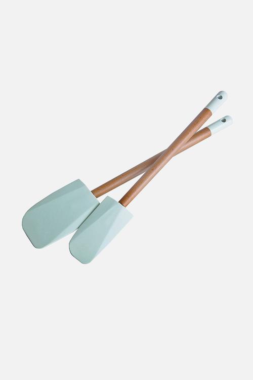 Spatula set of 2 - blue