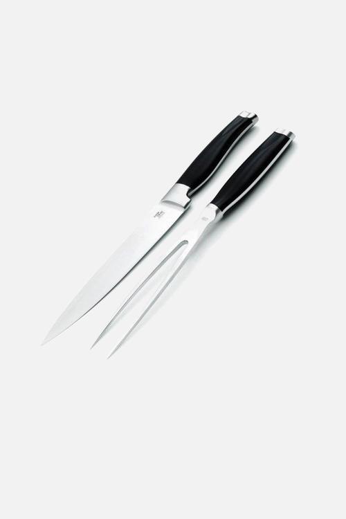 Carving set - black 