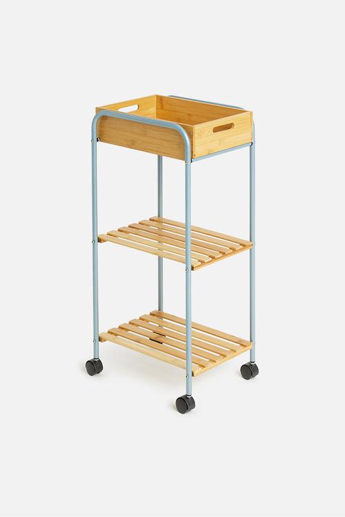 Bamboo trolley - natural