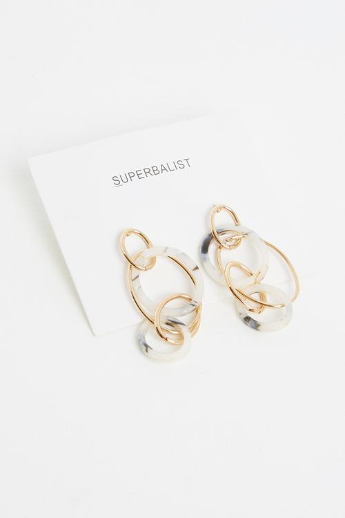 Multi ring earrings - multi
