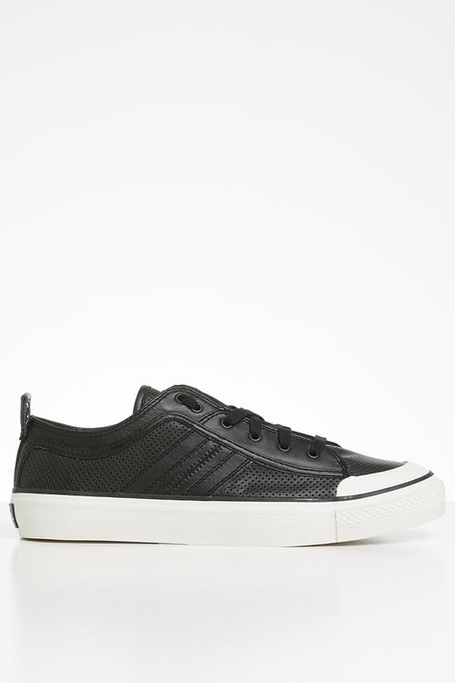 S-astico low logo - black