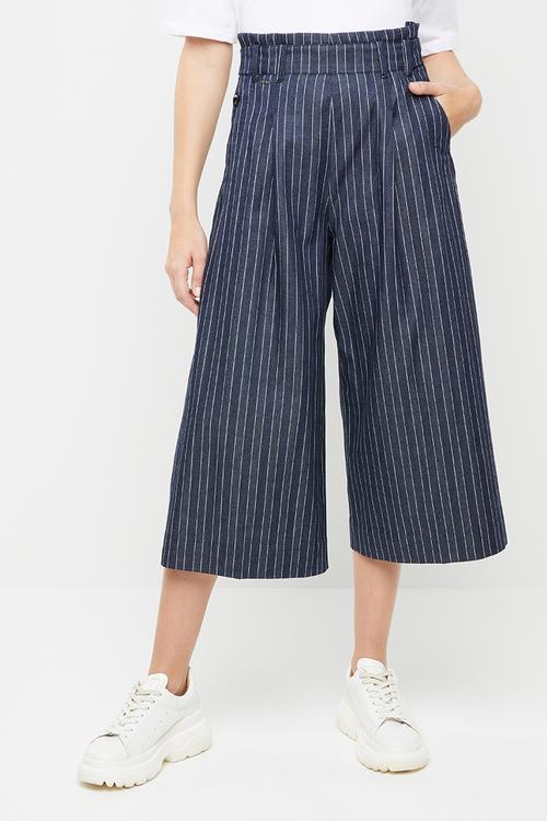 Ramin culotte - blue & white 