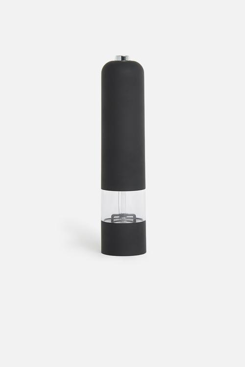 Rubber peppermill - black