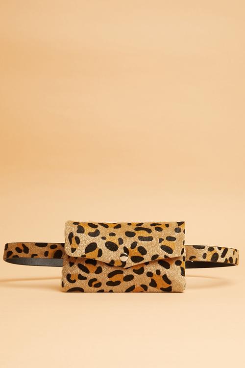 Leopard print belt bag - multi 