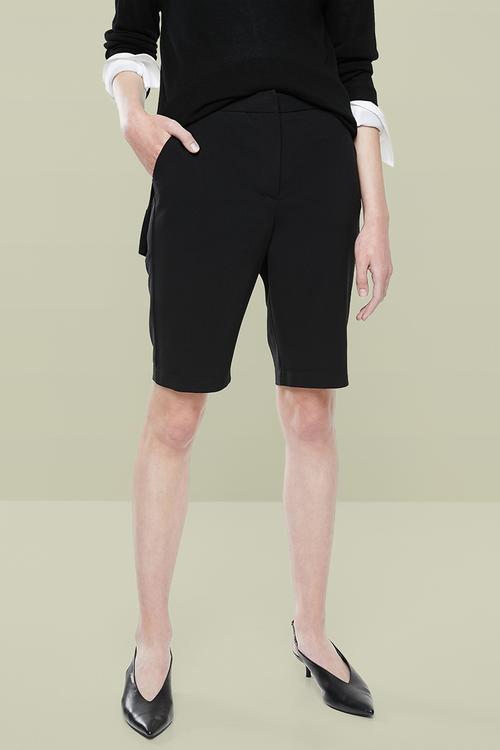 Ladies formal walk shorts - black