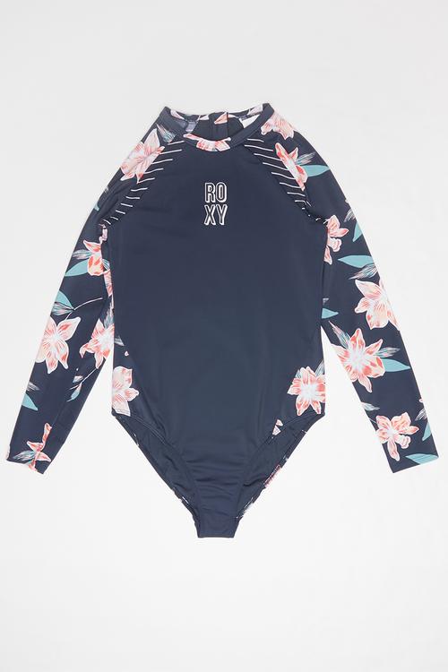 Roxy shore onesie - navy & pink