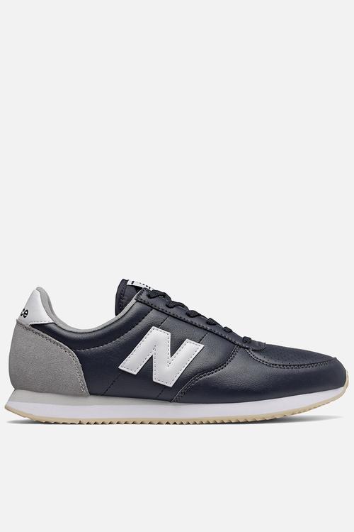 220 Leather pack - navy & white 