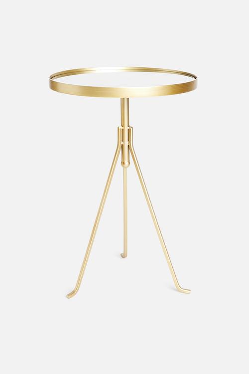 Opal side table - gold