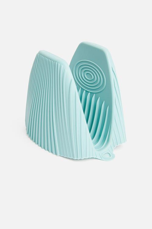 Silicone oven glove - mint