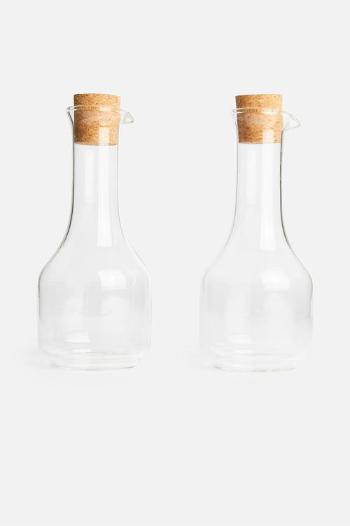 Oil & vinegar carafe set of 2