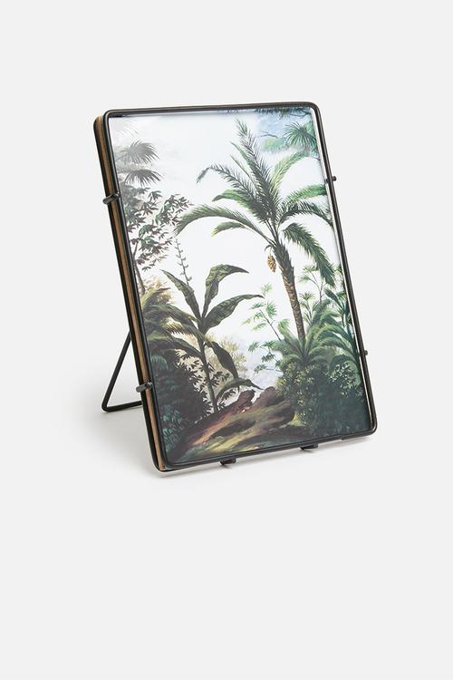 Wire photo frame - black