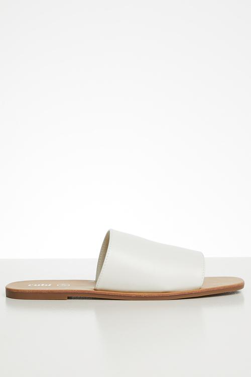 Cleo minimal slide - white